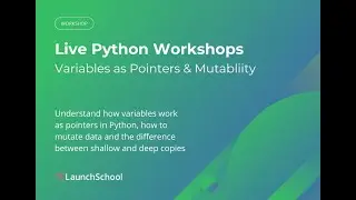 Variables as Pointers & Mutability in Python