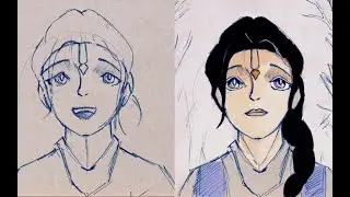 From Sketch to Finish: Anime Character Art Illustration Process