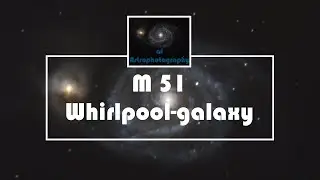 M 51 (Whirlpool galaxy) through my telescope (200/1000mm)