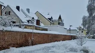 City Tour in Snow #bavaria #snow #germany #winter #tour #tourism
