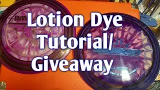 Lotion Dye Tutorial/ Giveaway- Dynamic Maveric & Innova Destroyer