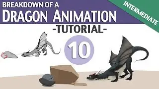 BREAKDOWN OF A DRAGON ANIMATION ▶️▶️▶️ TUTORIAL #10 (Intermediate level)