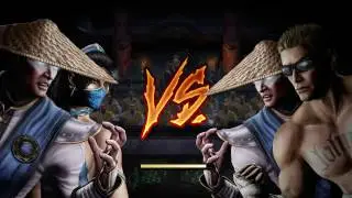 Mortal Kombat IX - Tag Ladder - Raiden & Kitana