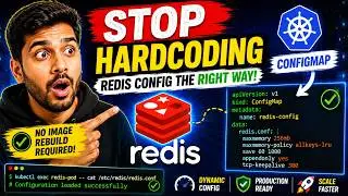 How to Configure Redis using a ConfigMap in Kubernetes?