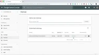 How to submit a sitemap to Google Search Console