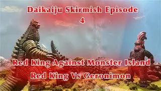 Daikaiju Skirmish Episode 4: Red King Against Monster Island; Red King vs Geronimon