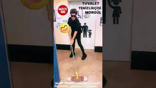 Yılmaz Morgül böyle tuvalet temizledi 