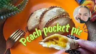 Peach Pocket Pie  #howto