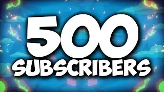 Thank You 500 Subscribers