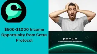 Earn $500-$1000 from Cetus Protocol which is going to run on Aptos and Sui Blockchain