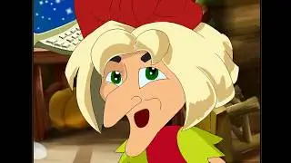 Baba Yaga and Prosha. A Year Full Of Worries. Cartoon. Walkthrough. Collection. Games Cartoons.