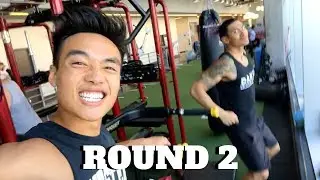 MODEL VS PERSONAL TRAINER ROUND 2 (KIND OF) + WE HIT 100!!! - Model Life Ep. 41