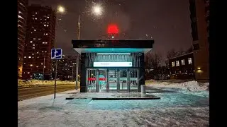 Станция метро Новаторская Большая кольцевая линия