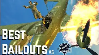 Epic Bailouts Compilation - IL-2 Sturmovik Great Battles - V5 Combat Flight Simulator