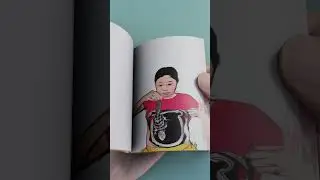 Eating A Hateful Lizard And A Cute Koi Fish - Flipbook #Creativity #Flipbook