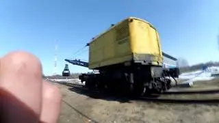 Железнодорожный кран кд