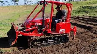MD35 Mini Dozer At Work On A Farm - Eastwind Dozer UPGRADED