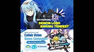 [7DS] 7DS x Tensura Collab - 7 Rounds in a row! Collab Video Views Campaign Round 1!