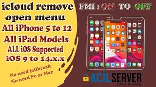 SERVICE TUTORIAL for Premium Open Menu    iPhone X to 12 Pro Max IOS 14 8