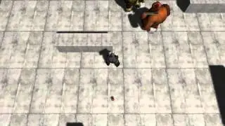 Unity 4 Mecanim Animator PathFinder Patrol Chase Attack NPC Test