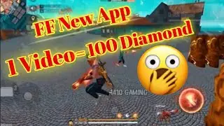 New Diamond Earring App for Free Fire// Video Upload करो और Diamonds लौ💯💯🔥🔥