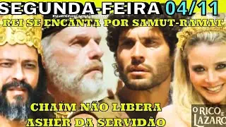 🔴 O RICO E O LAZARO CAPITULO DE SEGUNDA FEIRA 04 DE NOVEMBRO