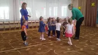 Музыкальное занятие ясли Кошечка в гостях у ребят