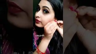 DIY flower earring hack🌹🤩 | #treandinghacks #earringhack #ytshorts