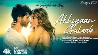 Akhiyaan Gulaab (Full Song): Shahid Kapoor, Kriti Sanon | Mitraz | Teri Baaton Mein Aisa Uljha Jiya