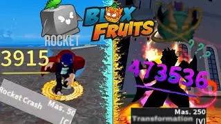 I Made a One Shot Combo With Almost Every Fruit In Blox Fruits!!