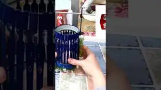 #diy #biljinaradionica #uradisam #craft #handmade #reciklaza #shortvideo #mixmedia #tutorijal