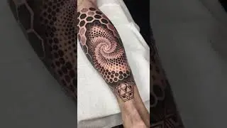 Galaxy design Hand Tattoo