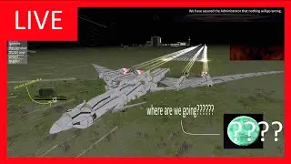 KSP 1.12.5 | Sending a flying-wing aircraft carrier to ??? Pt. 2