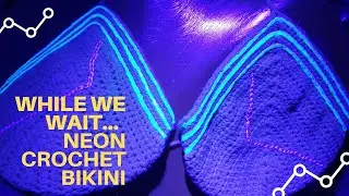 Cyberpunk 2077 Neon Crochet Bikini