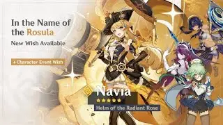 Genshin Impact Navia Banner Wishing + Standard Banner Wishing