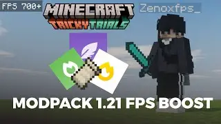 Release modpack version 1.21 FABRIC FPS BOOST!  FOR TLAUNCHER & POJAV USER!
