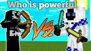 Minecraft Amazing Fight || F9boy vs Entity 505 || Who is powerful || Minecraft pocket edition Player