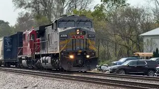 KCSM #4551 ‘Gray Ghost’ / CPKC 247 / Russell Rd | Wadsworth, IL