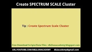 Create and Delete Spectrum Scale Cluster