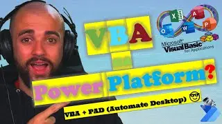 VBA voltou na Power Platform ? - Como usar o VBA no Power Automate Desktop