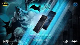 ROG Phone 6 BATMAN Edition – Official product video | ROG #Batman #DC #ROG