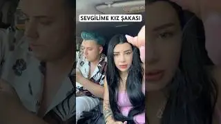 Gözde Akgün | Sevgilime başka kız şakası | #gözdeakgün #shorts
