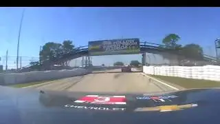 2017 IMSA Weathertech Sebring 12 Hours Corvette onboard