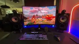 Audiophile gaming on B&W 805D3