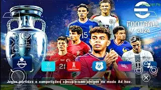eFootball PES 2025 PPSSPP Android Update Real Faces & New kits 2024-2025 Camera PS5 Best Graphics HD