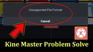 kinemaster unsupported file format problem solve | kinemaster unsupported file format