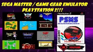 How to Set Up Sega master /  Game gear  (PSMS) Emulator on the Playstation 2!