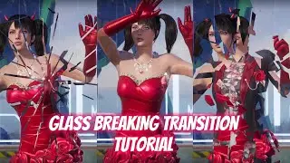 GLASS BREAKING TRANSITION 🪞TUTORIAL  IN ALIGHTMOTION ❤️‍🔥 BY SARAH YT 🥵