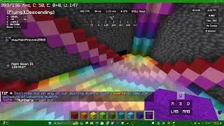 [MOSTLY UNEDITED] Building Rainbow Walls For My Tower in Minecraft! [PART 11] (1.19)