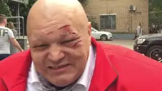 Стас Барецкий разогнал лжекрестный ход фанатиков отца Игумена Сергия захватившего монастырь